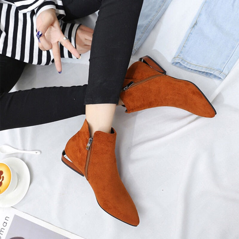 Womens hot sale trendy boots