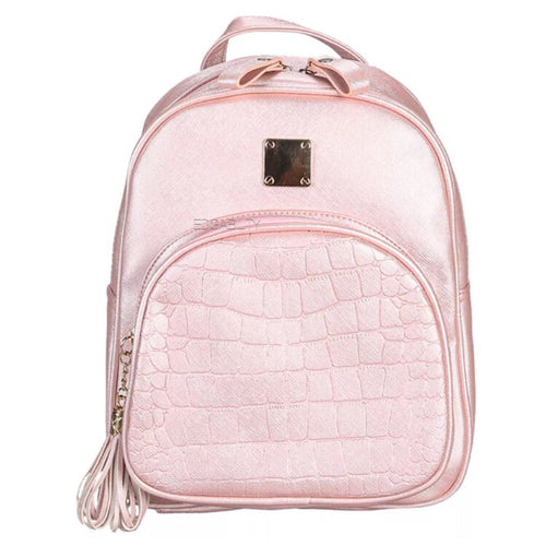 croc embossed mini backpack edgability